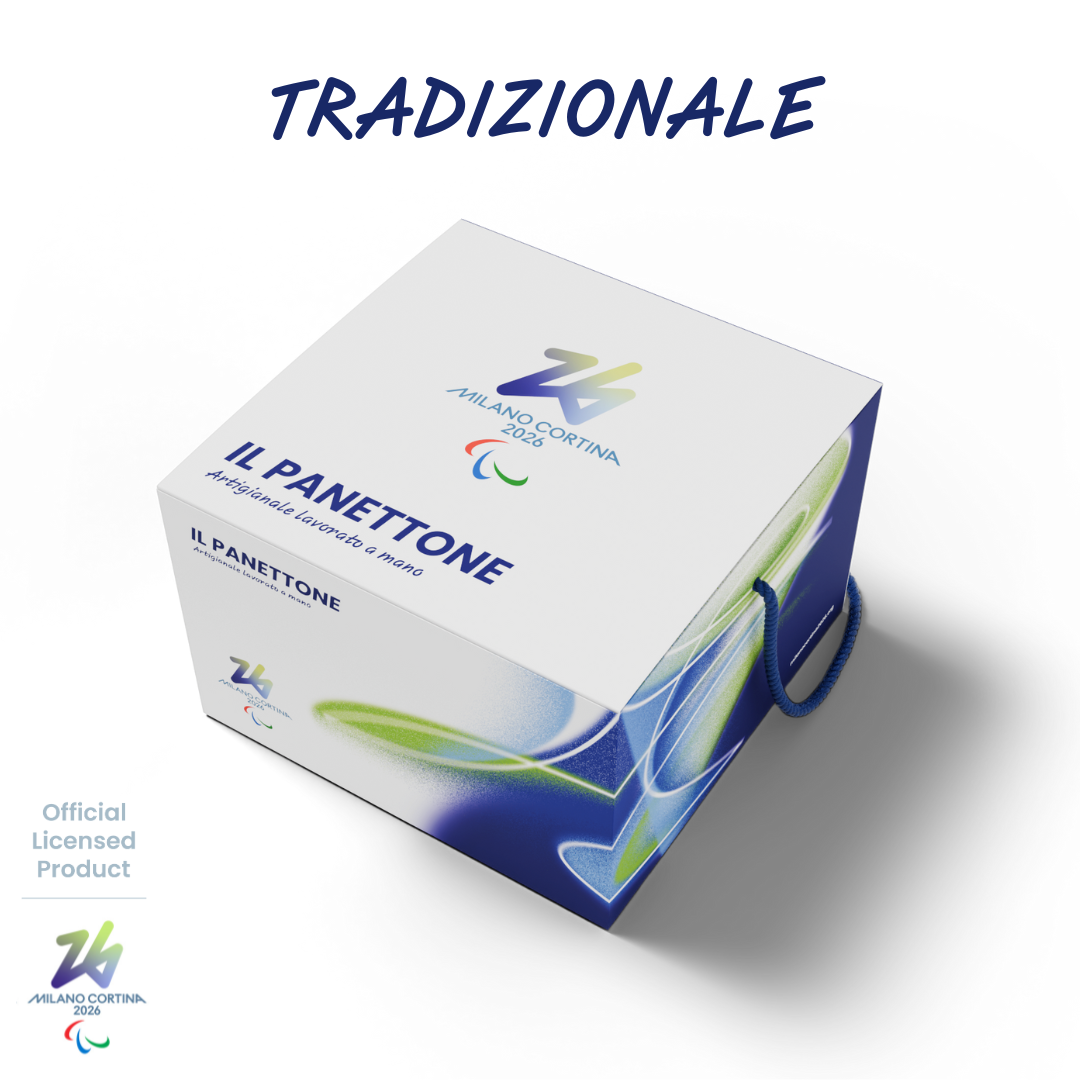 Panettone Tradizionale Paralimpiadi OLP Milano Cortina 2026