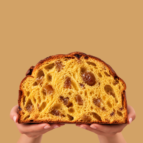 Panettone with marron glacé 2 Panettone with marron glacé