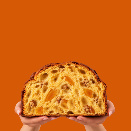 Peach and amaretto panettone 2 Peach and amaretto panettone